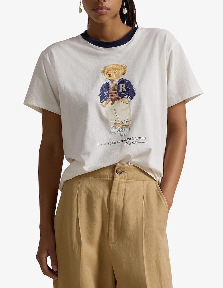 Polo Ralph Lauren Maglietta Polo Bear in jersey di cotone - immagine 1 Polo Ralph Lauren Maglietta Polo Bear in jersey di cotone - immagine 1