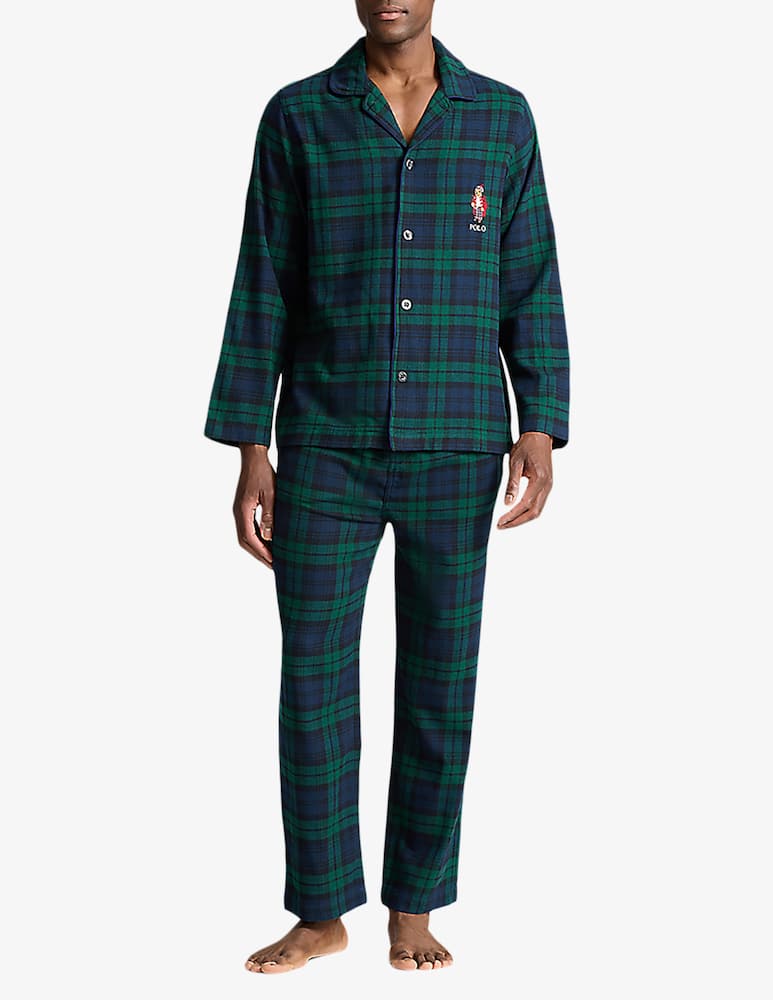 rinascente Polo Ralph Lauren Flannel holiday pyjama set