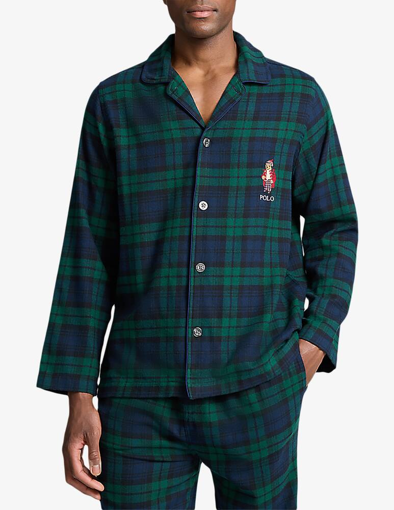 rinascente Polo Ralph Lauren Flannel holiday pyjama set