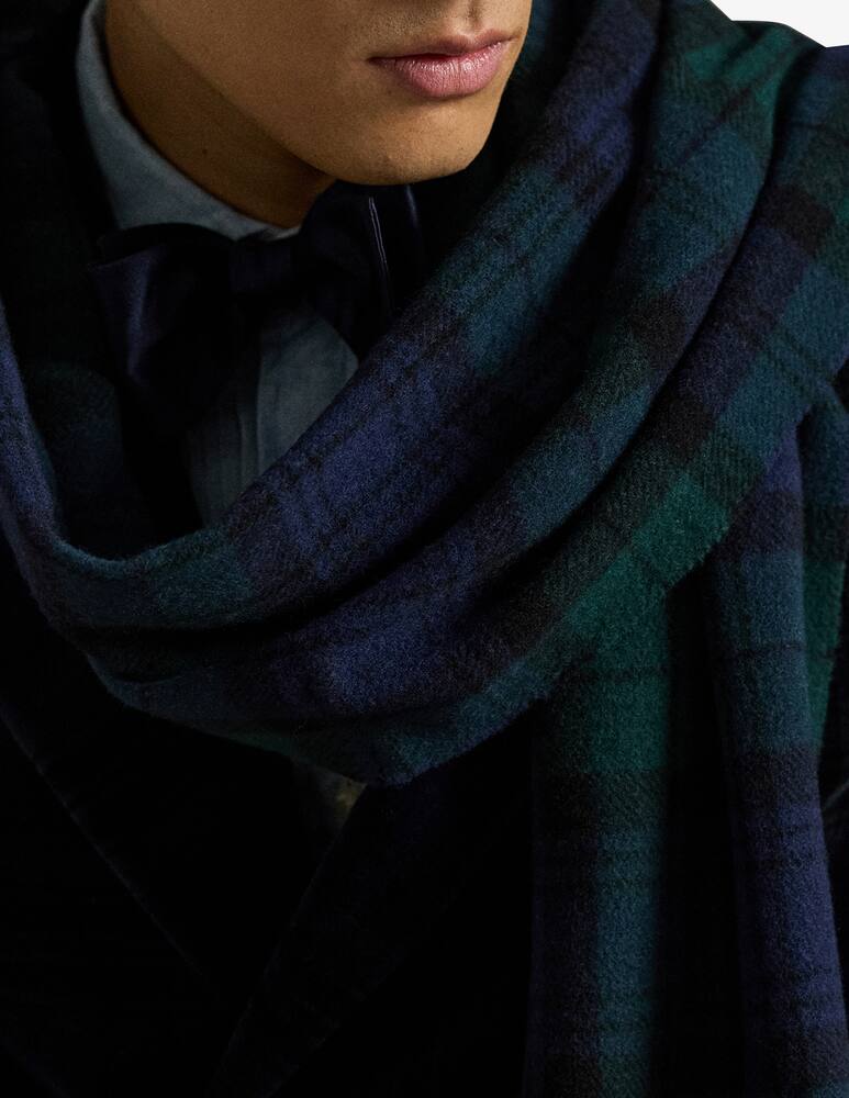 rinascente Polo Ralph Lauren Plaid oblong scarf