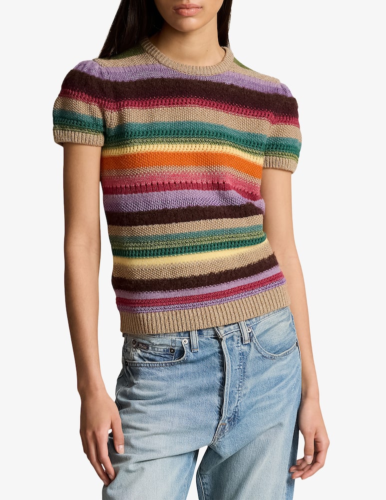 Polo Ralph Lauren Maglia a righe a maniche corte - immagine 1 Polo Ralph Lauren Maglia a righe a maniche corte - immagine 1