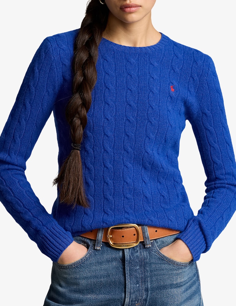 Polo Ralph Lauren Cable-Knit Wool-Cashmere Jumper - picture 1 Polo Ralph Lauren Cable-Knit Wool-Cashmere Jumper - picture 1