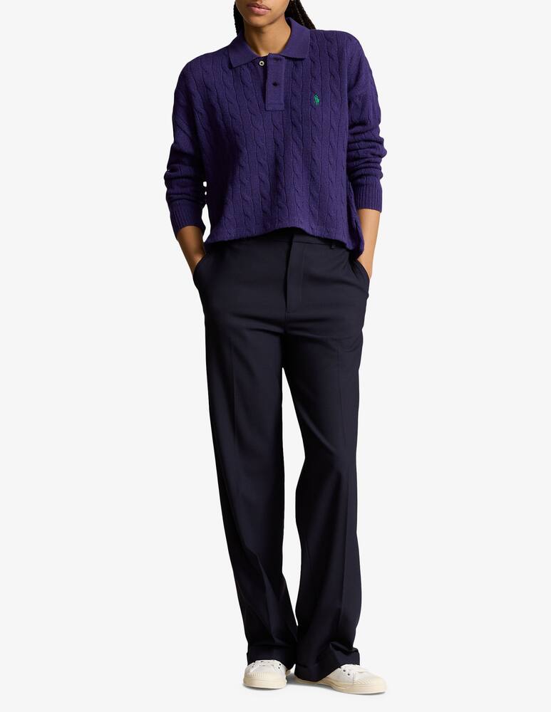 rinascente Polo Ralph Lauren Polo in lana e cashmere a trecce