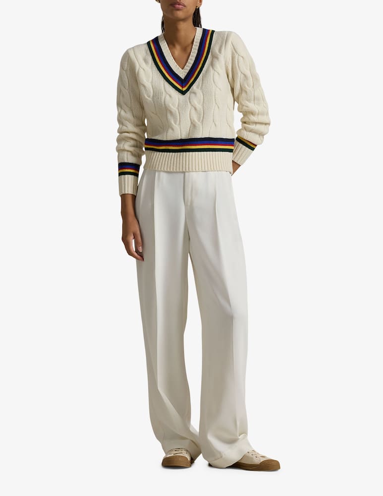 Polo Ralph Lauren Maglia da cricket in lana e cashmere - immagine 2 Polo Ralph Lauren Maglia da cricket in lana e cashmere - immagine 2