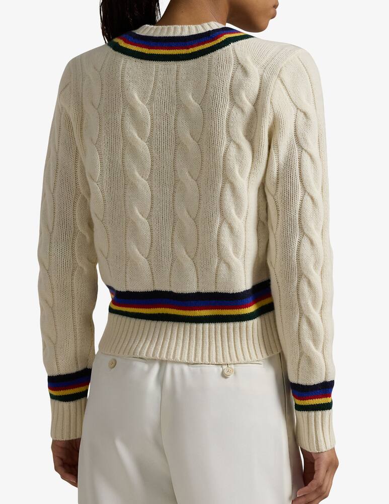 rinascente Polo Ralph Lauren Maglia da cricket in lana e cashmere