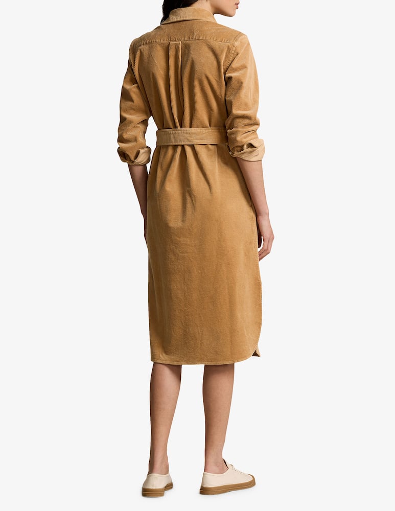 Polo Ralph Lauren Belted Corduroy Shirtdress  - picture 3
