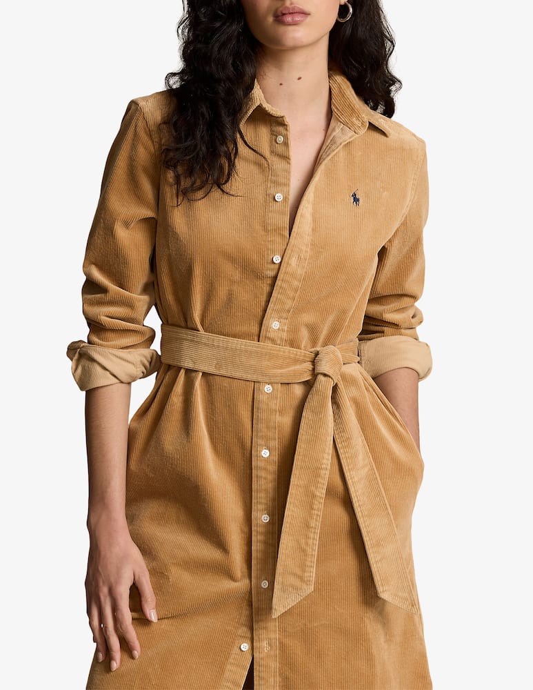 Polo Ralph Lauren Belted Corduroy Shirtdress  - picture 4