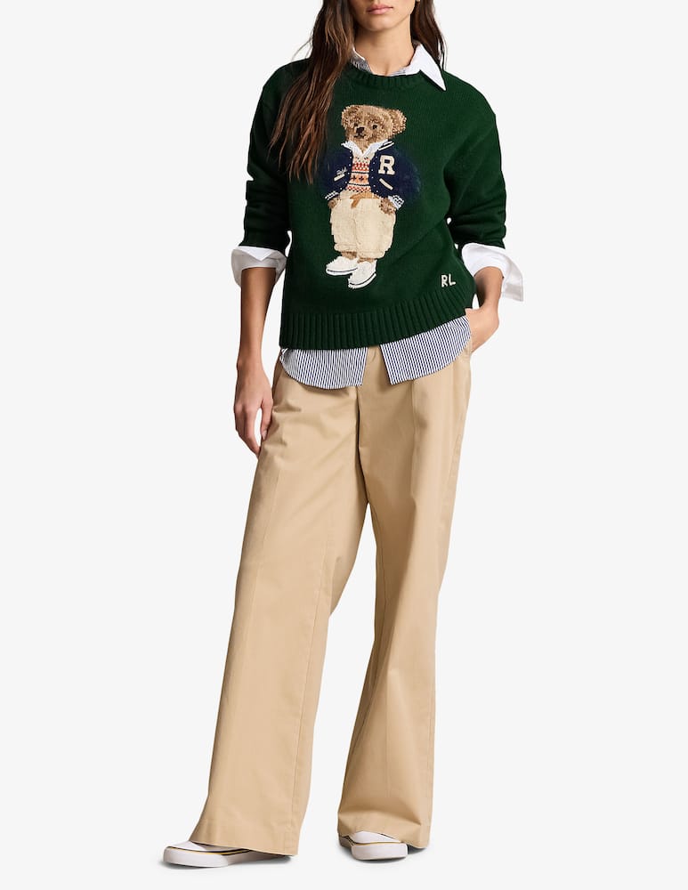 Polo Ralph Lauren Polo Bear Wool-Cashmere Jumper - picture 2 Polo Ralph Lauren Polo Bear Wool-Cashmere Jumper - picture 2