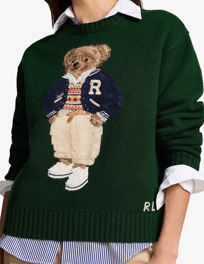rinascente Polo Ralph Lauren Maglia Polo Bear in lana e cashmere