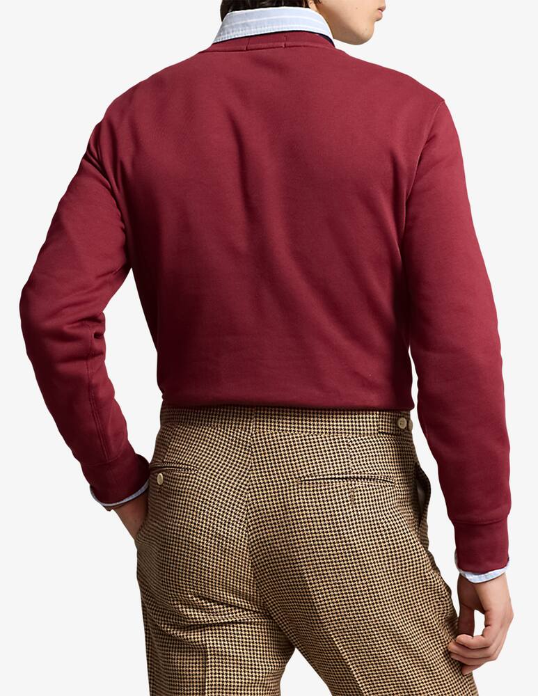 rinascente Polo Ralph Lauren Bear striped sweatshirt