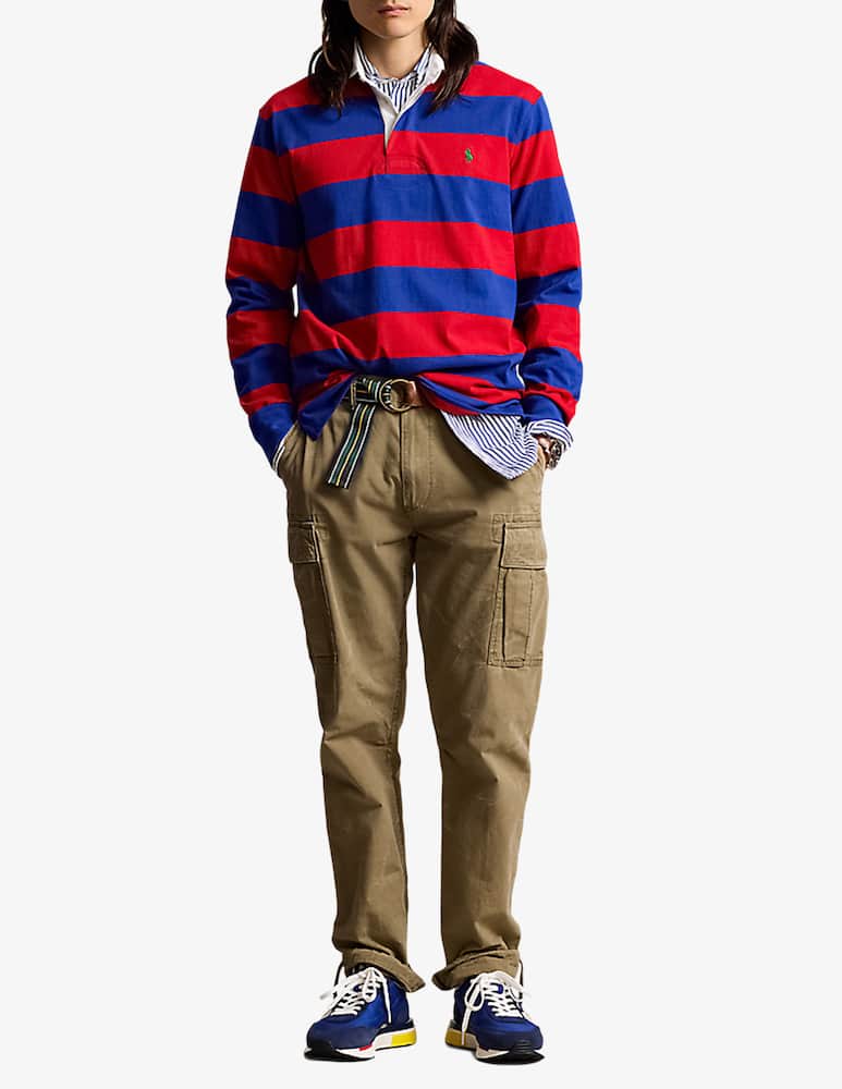 rinascente Polo Ralph Lauren Polo manica lunga rugby righe