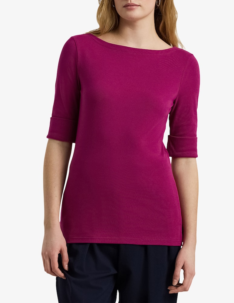 Lauren Ralph Lauren Top in misto cotone - immagine 1 Lauren Ralph Lauren Top in misto cotone - immagine 1