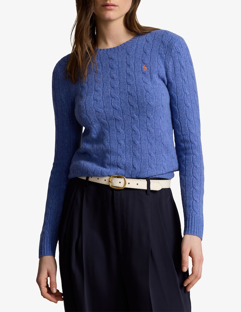 Polo Ralph Lauren Maglia a trecce in lana e cashmere - immagine 1 Polo Ralph Lauren Maglia a trecce in lana e cashmere - immagine 1