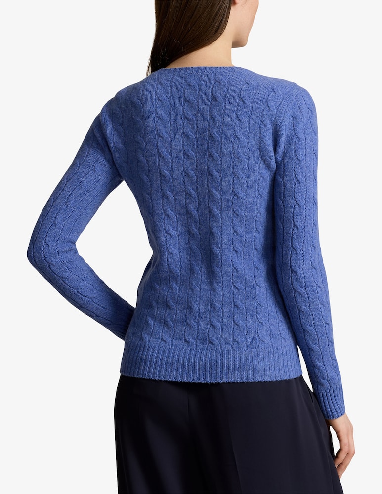 Polo Ralph Lauren Maglia a trecce in lana e cashmere - immagine 3 Polo Ralph Lauren Maglia a trecce in lana e cashmere - immagine 3