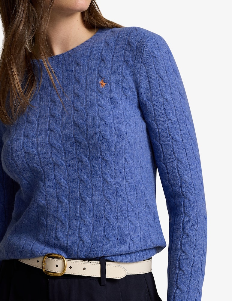 Polo Ralph Lauren Maglia a trecce in lana e cashmere - immagine 4 Polo Ralph Lauren Maglia a trecce in lana e cashmere - immagine 4