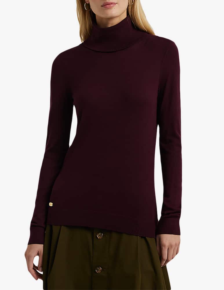 Lauren Ralph Lauren Maglia dolcevita in misto seta - immagine 1 Lauren Ralph Lauren Maglia dolcevita in misto seta - immagine 1