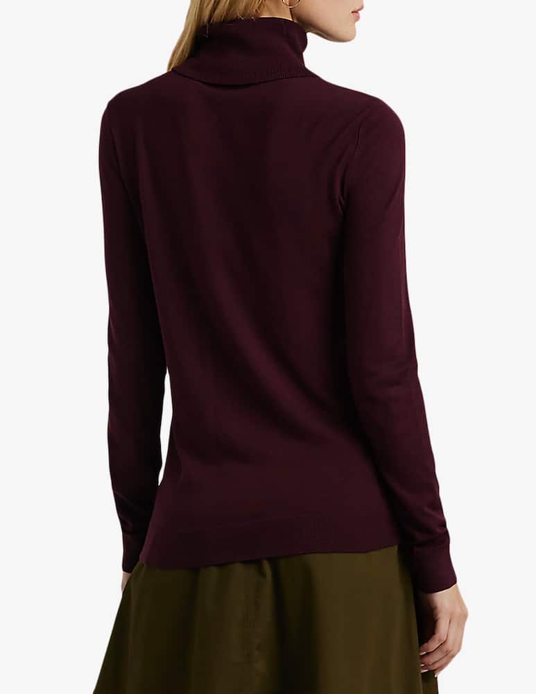 Lauren Ralph Lauren Maglia dolcevita in misto seta - immagine 3 Lauren Ralph Lauren Maglia dolcevita in misto seta - immagine 3