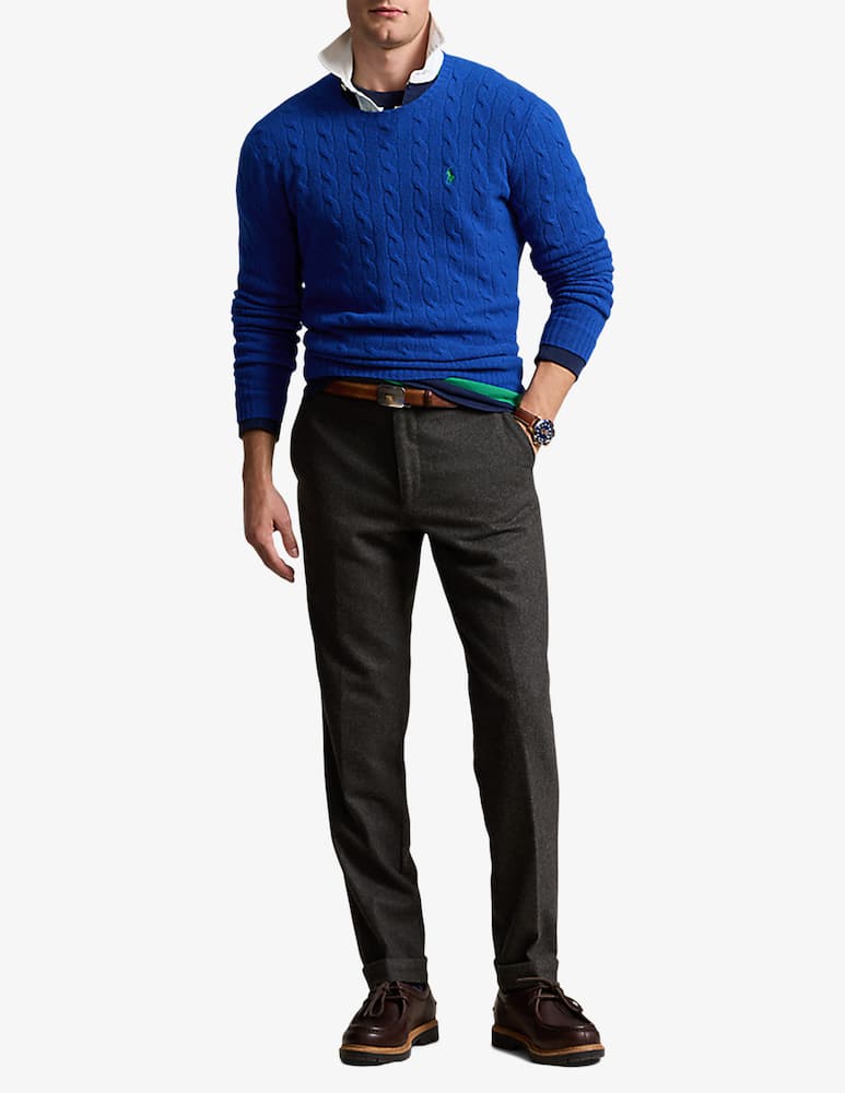 Polo Ralph Lauren Maglia girocollo misto lana cachemire fin7 - immagine 2 Polo Ralph Lauren Maglia girocollo misto lana cachemire fin7 - immagine 2