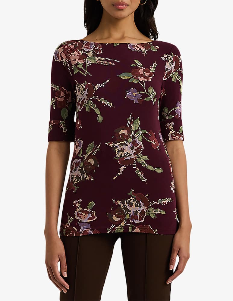 Lauren Ralph Lauren Top in misto cotone Judy - immagine 1 Lauren Ralph Lauren Top in misto cotone Judy - immagine 1