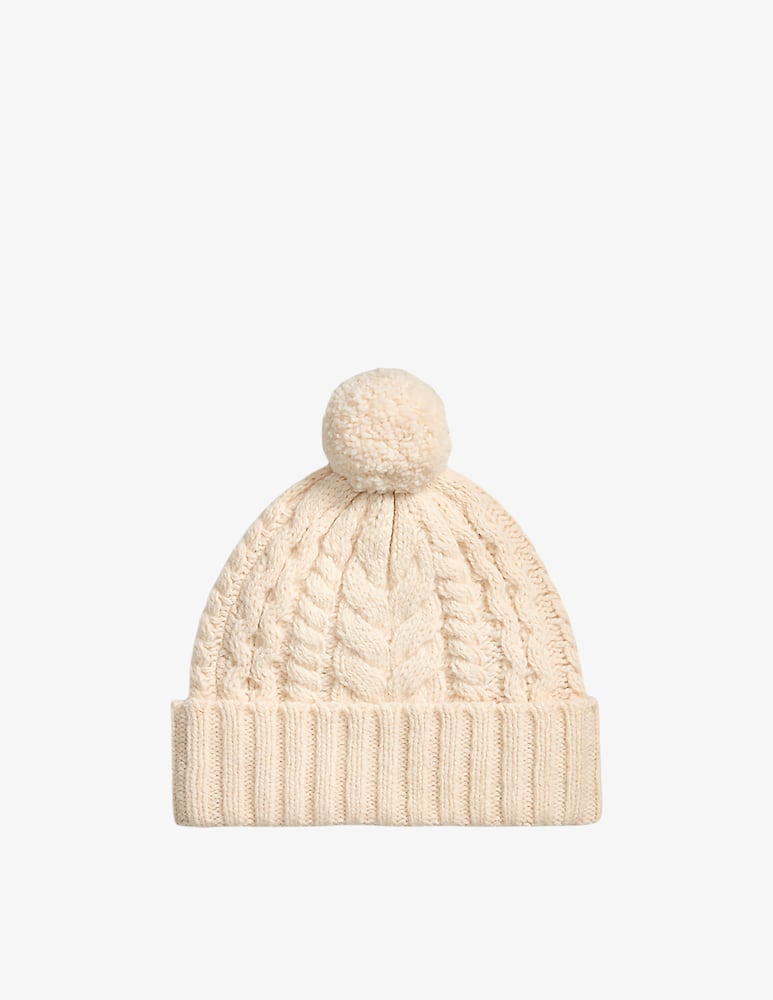 rinascente Polo Ralph Lauren Berretto Polo Bear a trecce con pompon