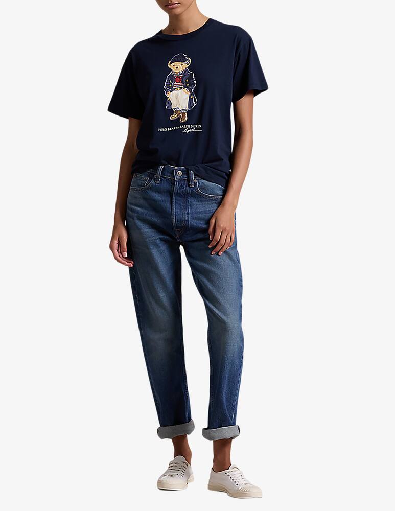 rinascente Polo Ralph Lauren Maglietta Polo Bear in jersey con logo