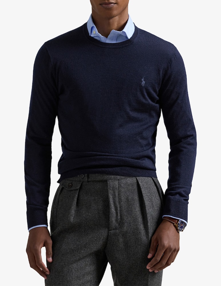 Polo Ralph Lauren Maglia girocollo merino - immagine 1 Polo Ralph Lauren Maglia girocollo merino - immagine 1