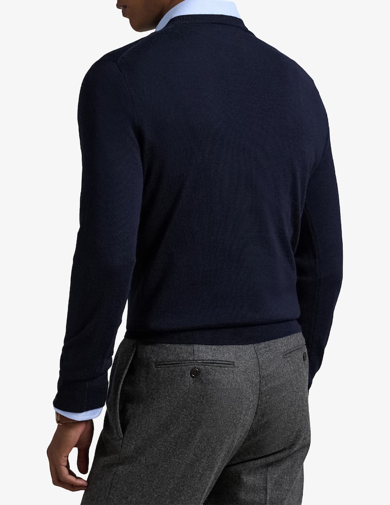 Polo Ralph Lauren Maglia girocollo merino - immagine 3 Polo Ralph Lauren Maglia girocollo merino - immagine 3