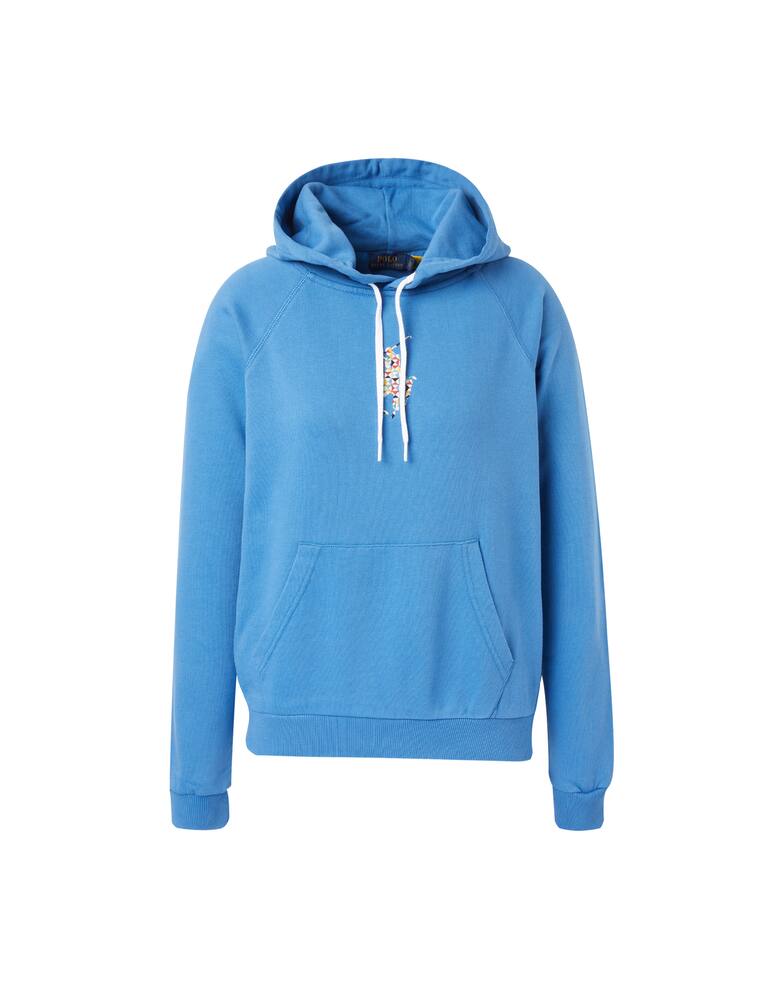 rinascente Polo Ralph Lauren Felpa in pile trapuntata con grande pony - blu