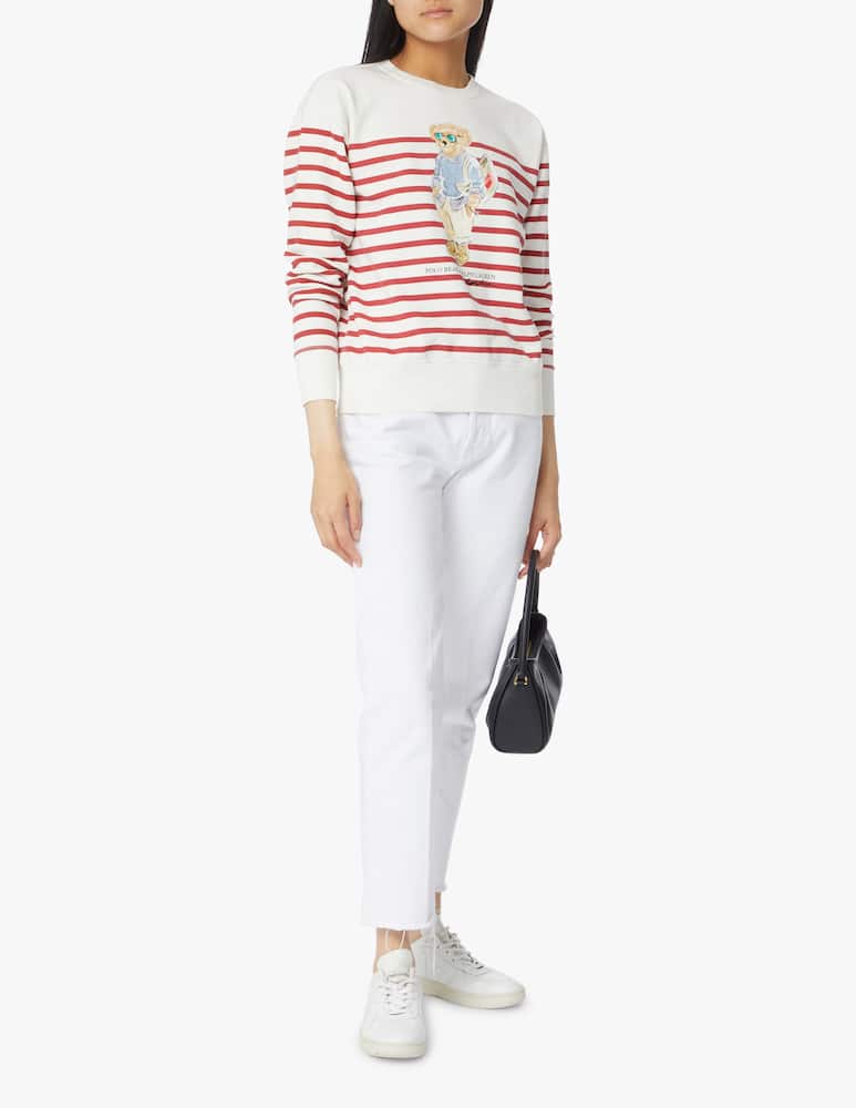 rinascente Polo Ralph Lauren Felpa in misto cotone - rosso