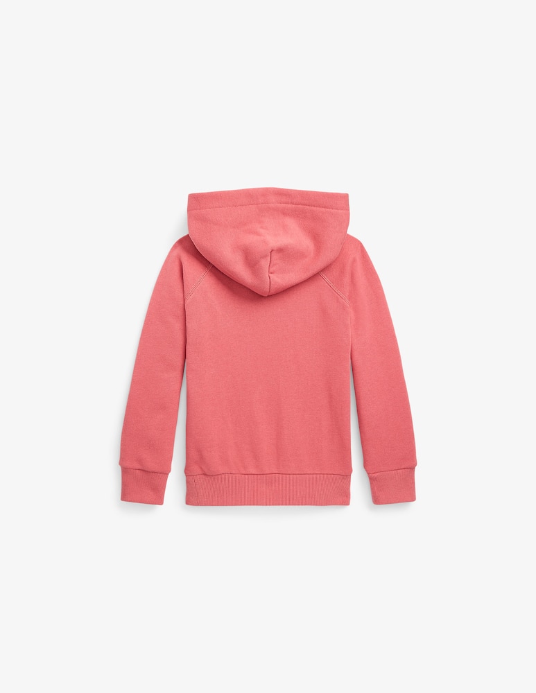 rinascente Polo Ralph Lauren Big pony fleece hoodie - Red