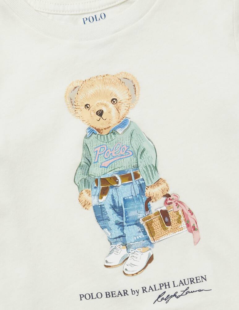 rinascente Polo Ralph Lauren Polo bear cotton t-shirt - White