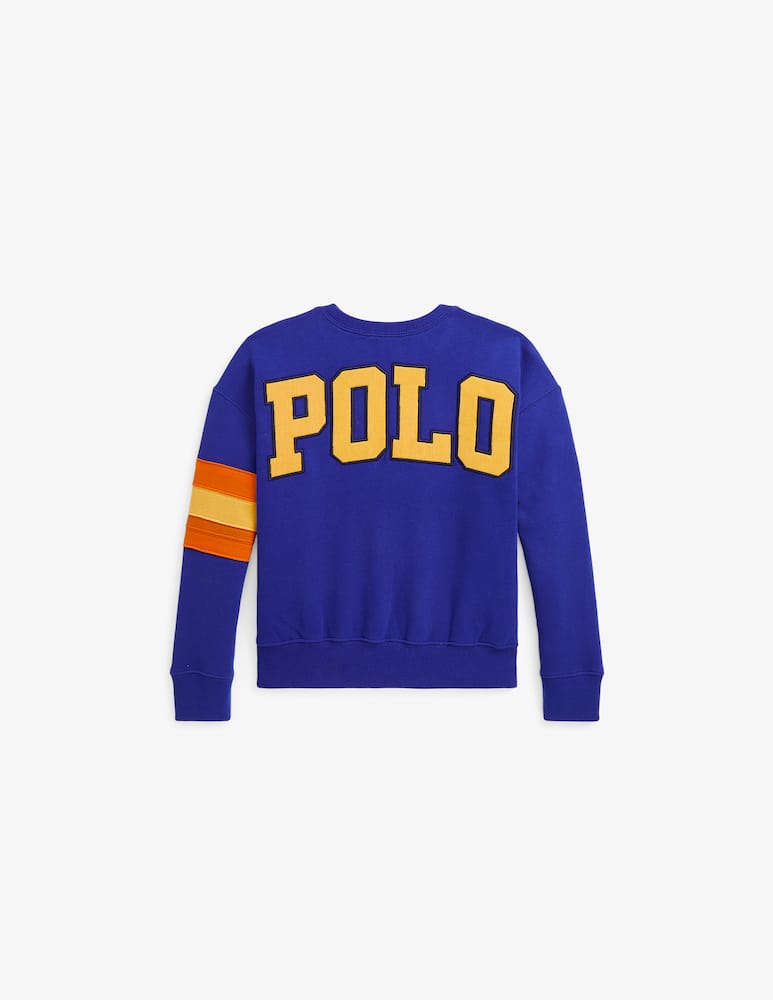 rinascente Polo Ralph Lauren Logo fleece sweatshirt - Blue