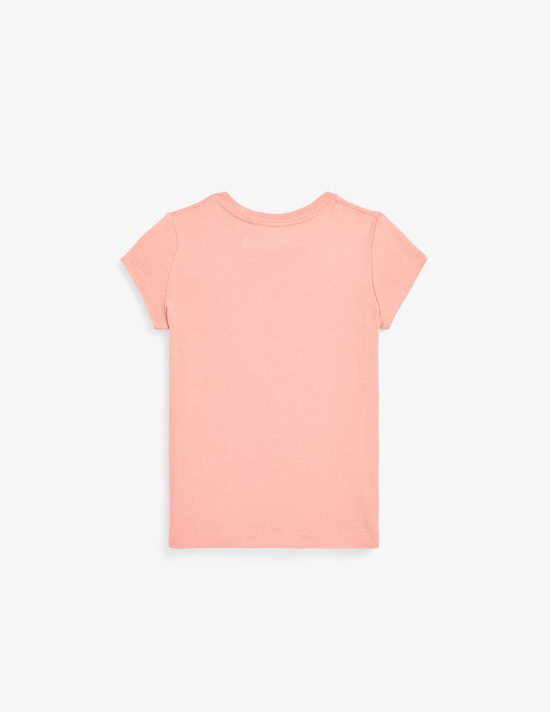 rinascente Polo Ralph Lauren Maglietta polo bear in jersey - Rosa