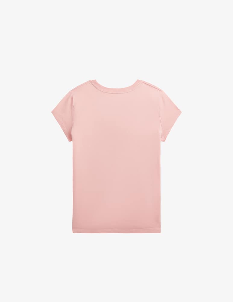 rinascente Polo Ralph Lauren Maglietta polo bear in jersey - Rosa