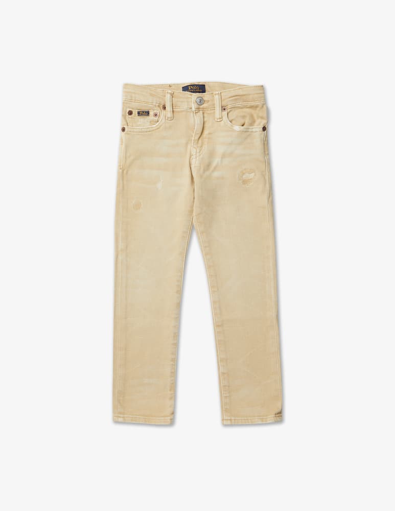 Polo Ralph Lauren Sullivan slim stretch distressed jeans - Beige - picture 1 Polo Ralph Lauren Sullivan slim stretch distressed jeans - Beige - picture 1