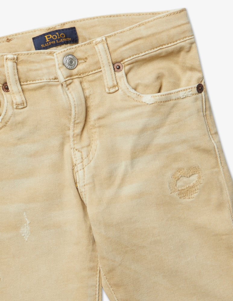 rinascente Polo Ralph Lauren Jeans sullivan slim stretch effetto consumato - Beige