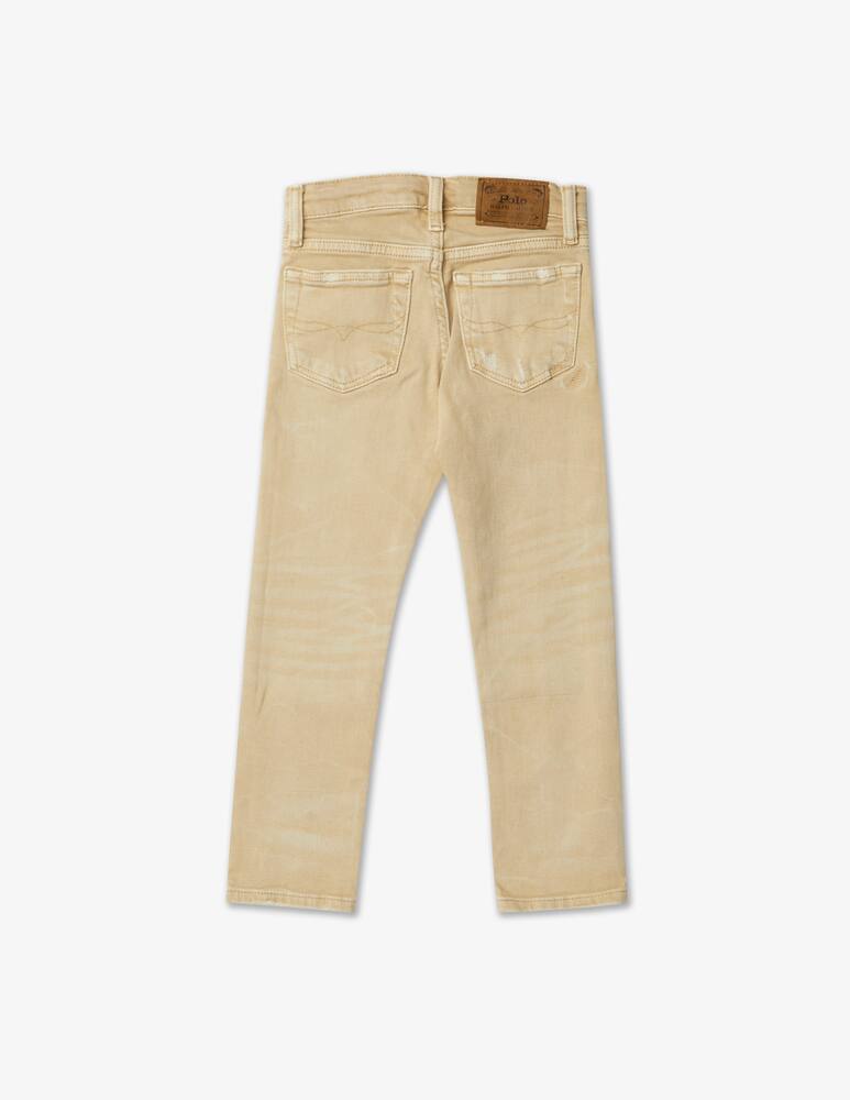 rinascente Polo Ralph Lauren Jeans sullivan slim stretch effetto consumato - Beige