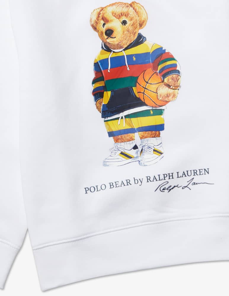 rinascente Polo Ralph Lauren Polo bear cotton sweatshirt - White