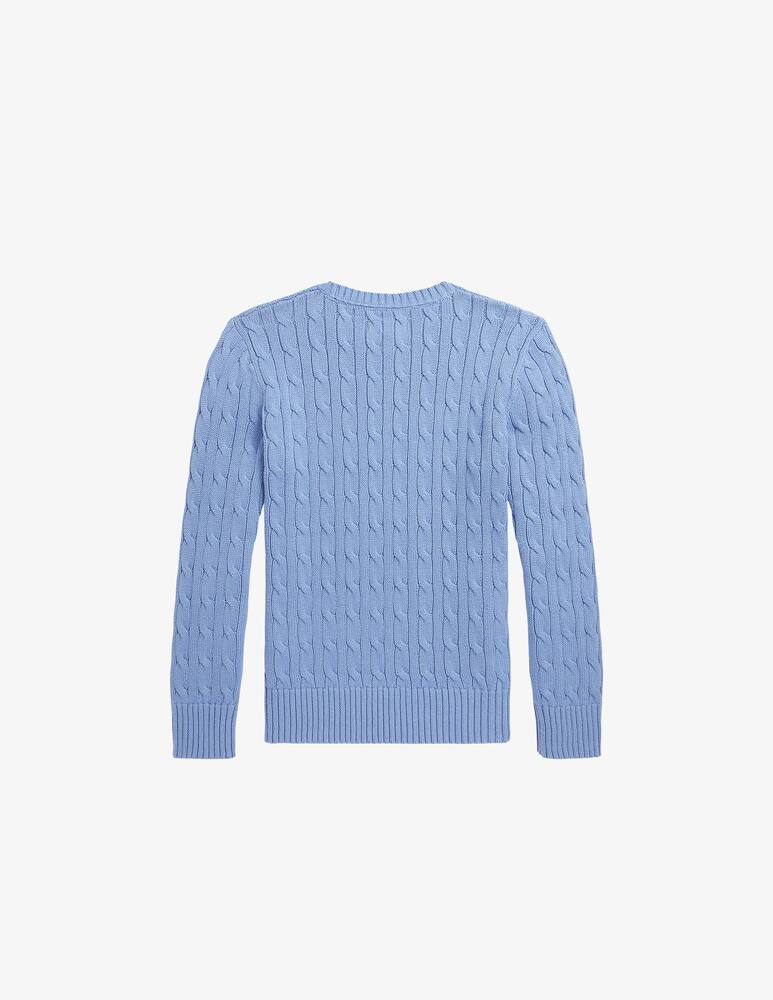 rinascente Polo Ralph Lauren Maglia in cotone a trecce - Azzurro