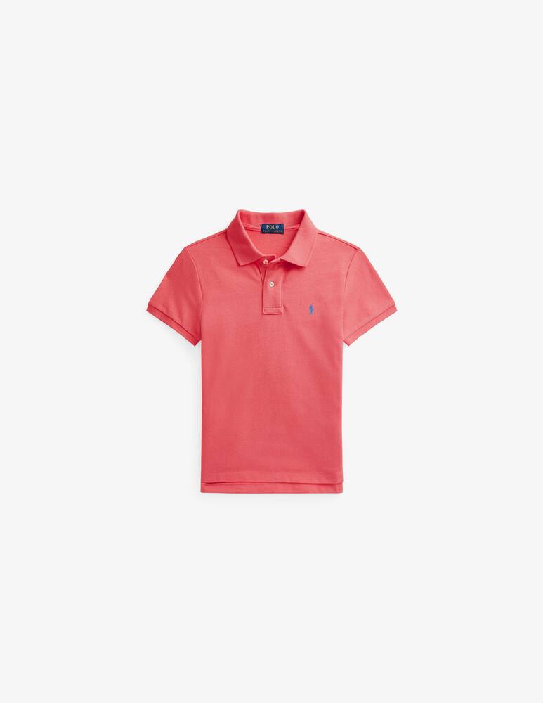 Polo Ralph Lauren Slim fit cotton polo - Red - picture 1