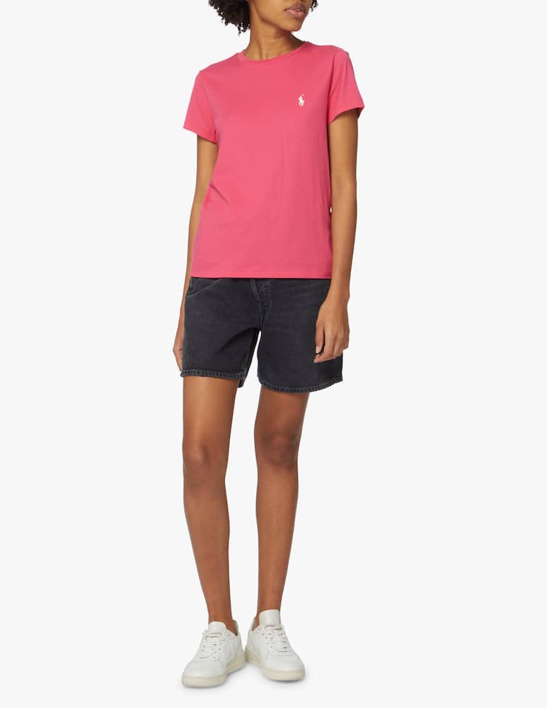 rinascente Polo Ralph Lauren T-shirt in cotone - rosa