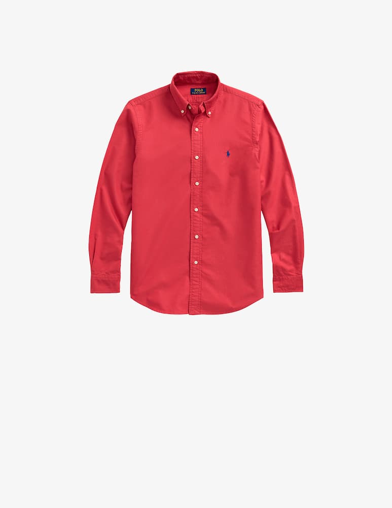 rinascente Polo Ralph Lauren Oxford custom shirt - Red
