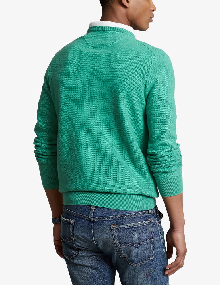 rinascente Polo Ralph Lauren Maglia girocollo in cotone pima nido dape - Verde