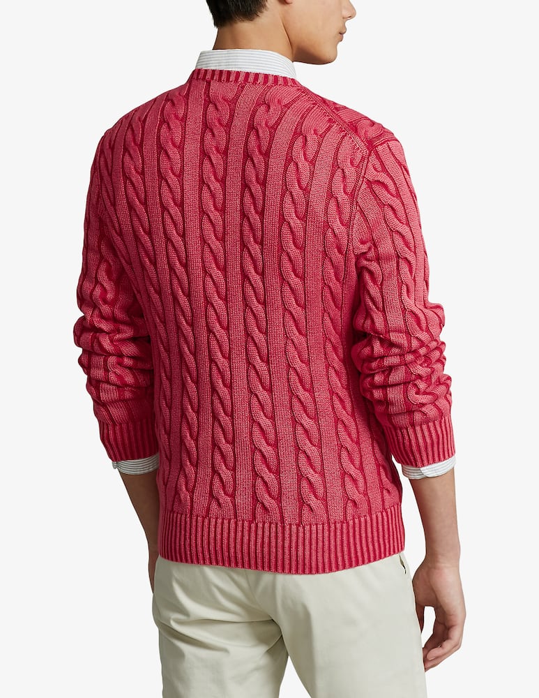 rinascente Polo Ralph Lauren Maglia girocollo in cotone - Rosso