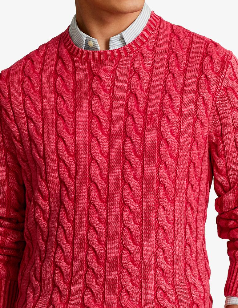 rinascente Polo Ralph Lauren Maglia girocollo in cotone - Rosso