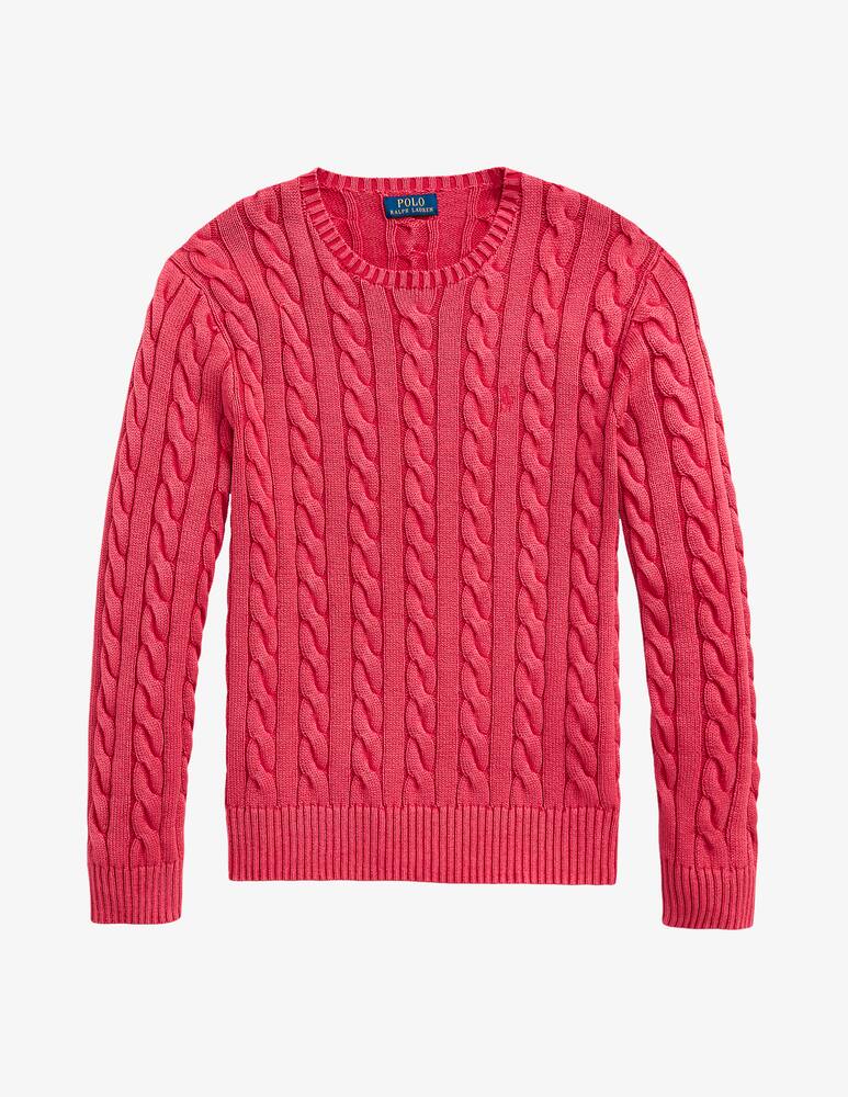 rinascente Polo Ralph Lauren Maglia girocollo in cotone - Rosso