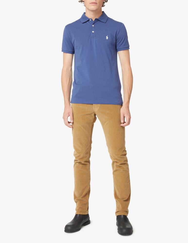 rinascente Polo Ralph Lauren Polo manica corta stretch mesh slim - Blu