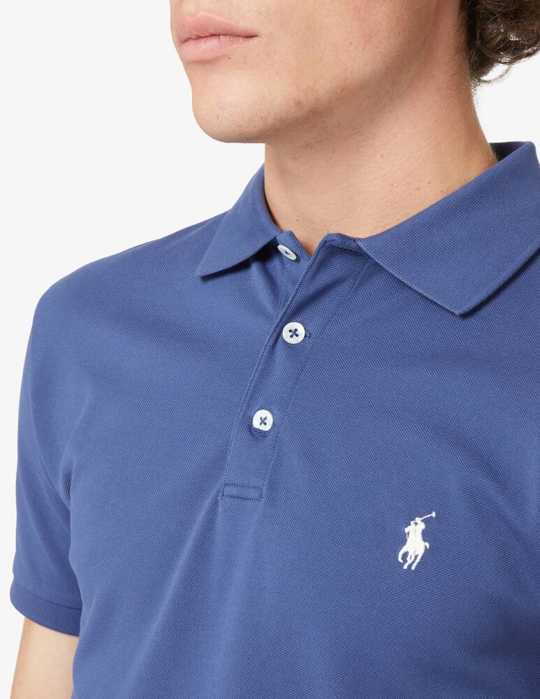 rinascente Polo Ralph Lauren Polo manica corta stretch mesh slim - Blu