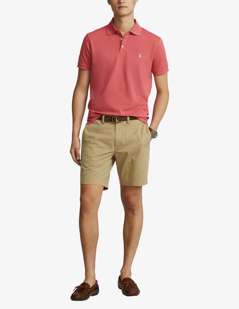 rinascente Polo Ralph Lauren Polo manica corta stretch mesh slim - Rosso