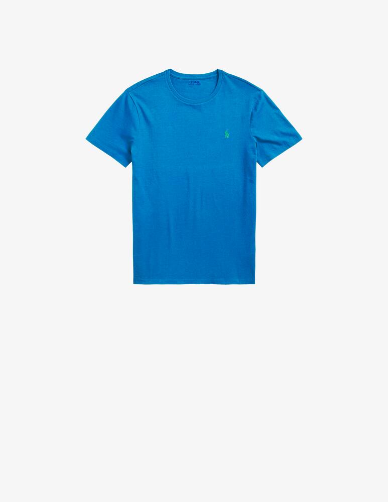 rinascente Polo Ralph Lauren Maglietta manica corta girocollo jersey fw22 - Blu